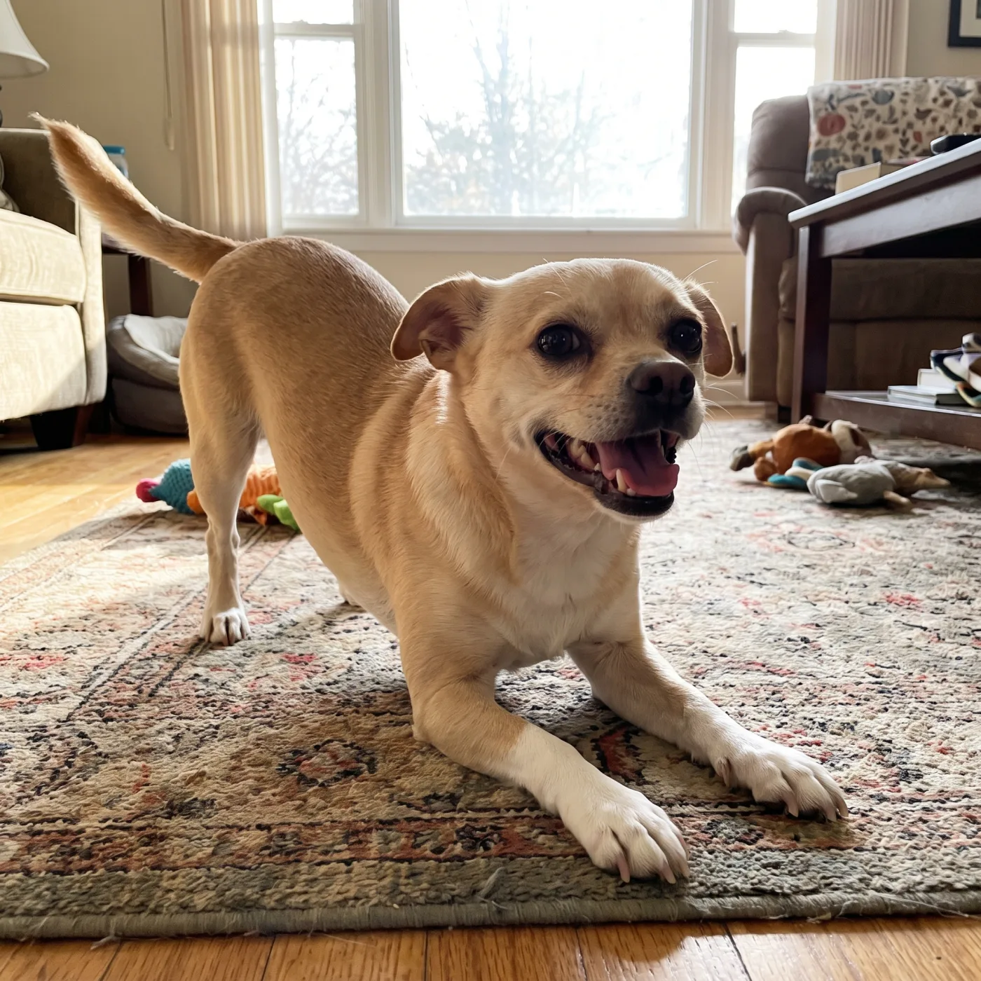 Duke back on the rug